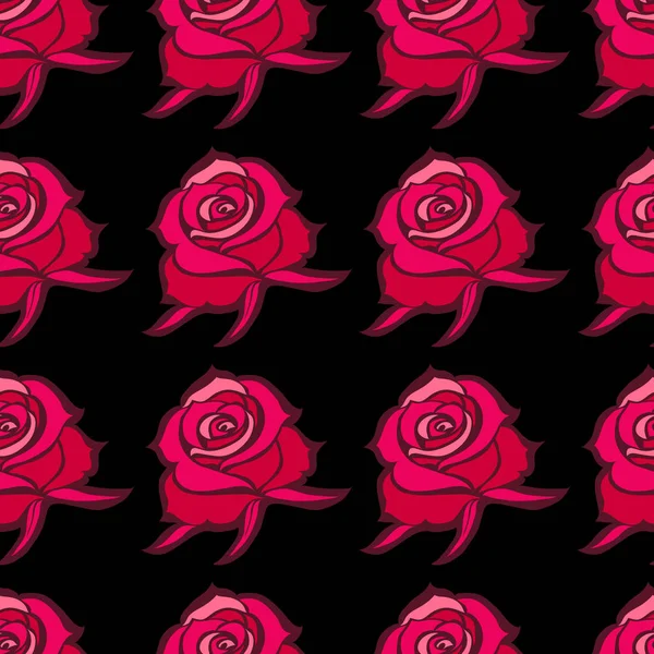 Modèle de roses — Image vectorielle