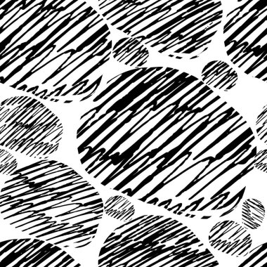 Vektör eli pürüzsüz bir arkaplan çizdi. Soyut desenli illüstrasyon - stok illüstrasyonu