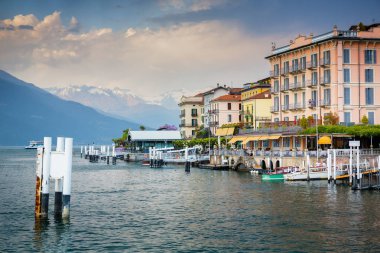Bellagio, küçük kasaba Como Gölü ', Lombardiya, İtalya