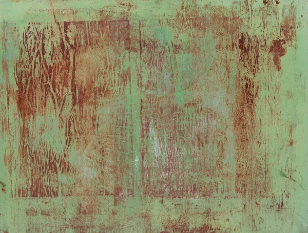 Old painted metal wall texture — Stock Photo, Image