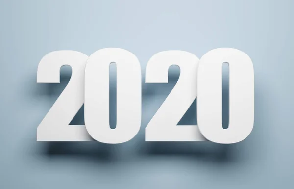 2020 Bonne année fond de conception créative ou carte de vœux — Photo