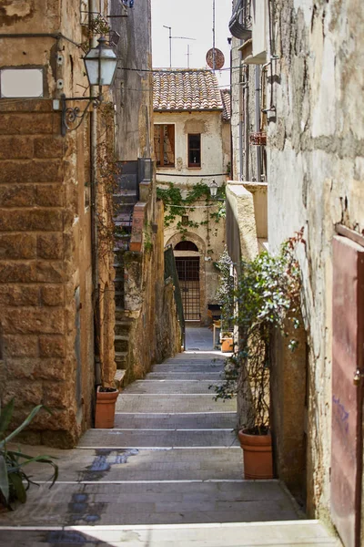 Старый Тосканский Город Италия — стоковое фото