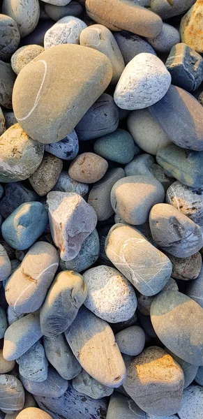 Fondo Piedras Playa Lisa — Foto de Stock