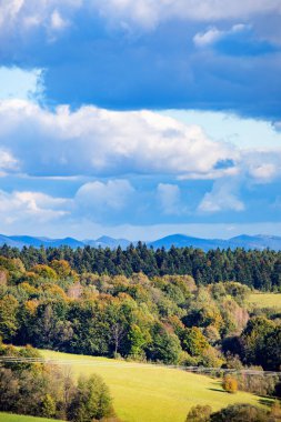 Bieszczady Dağlar sonbahar, Podkarpackie, Polonya