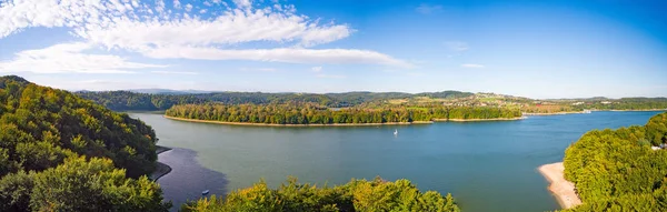 Luchtfoto Landschap Herfst Velden Bij Zonsopgang — Stockfoto