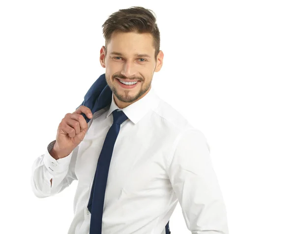 Business People Office Concept Businessman Suit — Stock Photo, Image