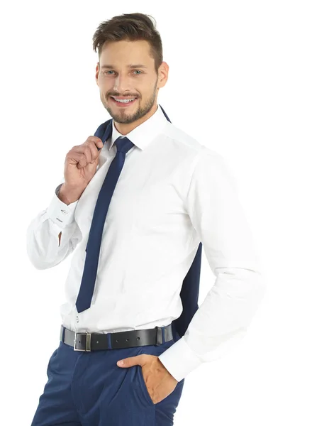 Entreprise Personnes Concept Bureau Homme Affaires Costume — Photo