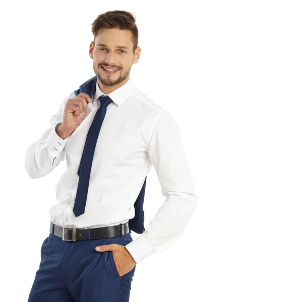 Business People Office Concept Business Man Suit — Foto de Stock