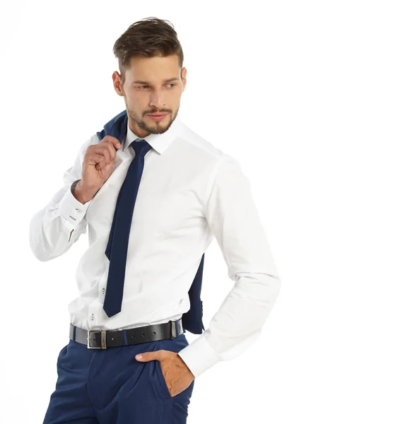 Business People Office Concept Business Man Suit — Foto de Stock