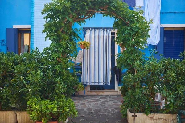 Colorful Houses Of Burano, Venice, Italy — Stock Photo, Image