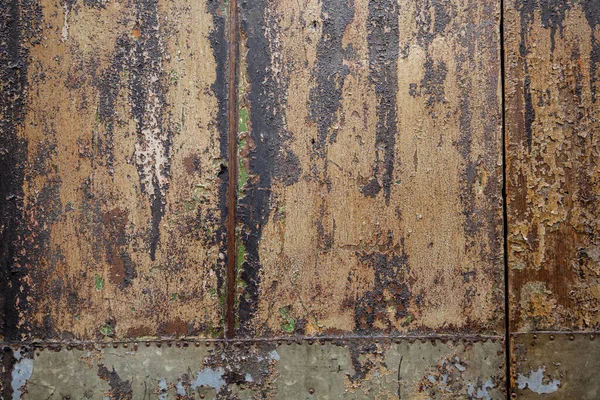 Rusty metallic background plate or wall