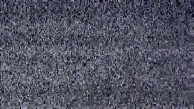 Televizyon statik gürültü, siyah, beyaz