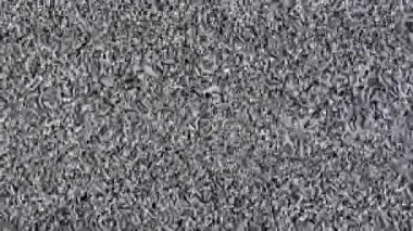 Televizyon statik gürültü, siyah, beyaz