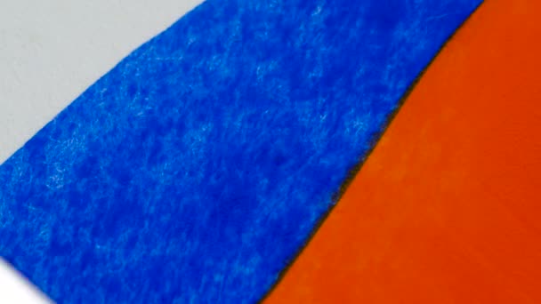 丙烯酸漆和调色板刀的混合与拉丝工艺 — 图库视频影像