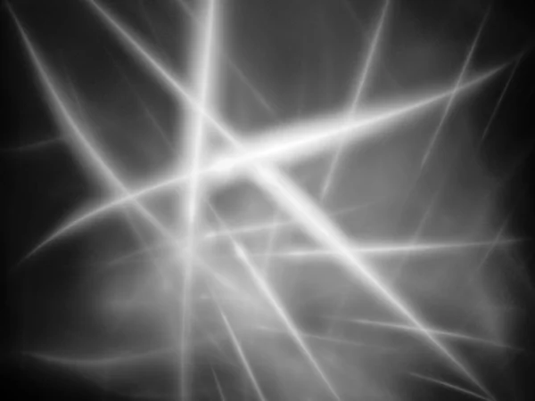 Digital Abstract Fractal Background Generated Computer Black White — Stock Photo, Image