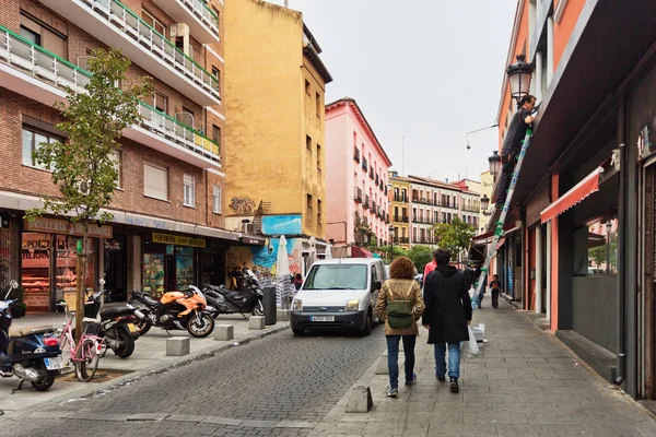 Madrid Espagne Octobre 2015 Une Des Rues Centrales Les Calmes — Photo