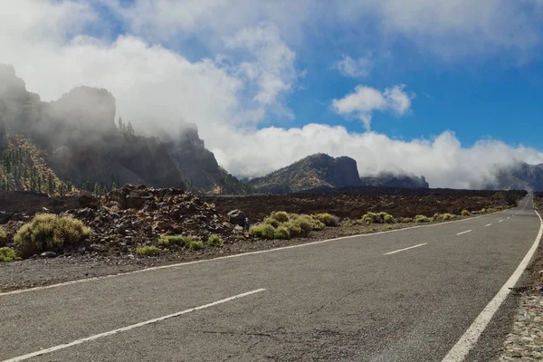 Yol Teide Milli Parkı, Tenerife, Kanarya Adaları, İspanya ile manzara