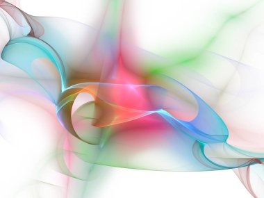 Bilgisayarda oluşturulan sayısal soyut fraktal arkaplan.