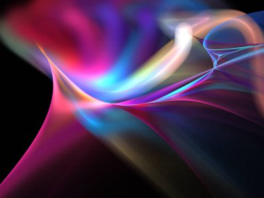 Bilgisayarda oluşturulan sayısal soyut fraktal arkaplan.