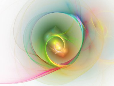 Bilgisayarda oluşturulan sayısal soyut fraktal arkaplan.