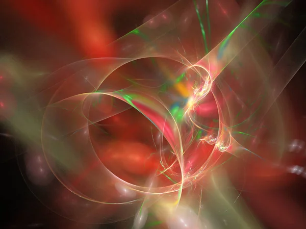 Digitale Abstracte Fractal Achtergrond Gegenereerd Computer — Stockfoto