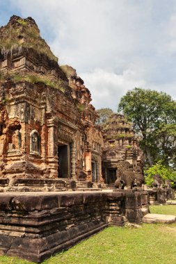 Antik Budist Khmer tapınağı Angkor Wat kompleksi, Kamboçya