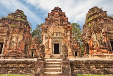 Antik Budist Khmer tapınağı Angkor Wat kompleksi, Kamboçya