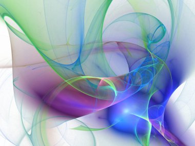 Bilgisayarda oluşturulan sayısal soyut fraktal arkaplan.