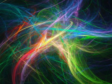 Bilgisayarda oluşturulan sayısal soyut fraktal arkaplan.