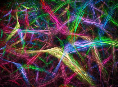 Bilgisayarda oluşturulan sayısal soyut fraktal arkaplan.