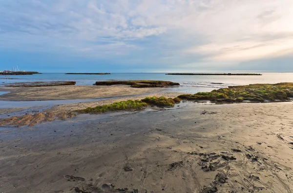 Sonnenuntergang am Strand — Stockfoto