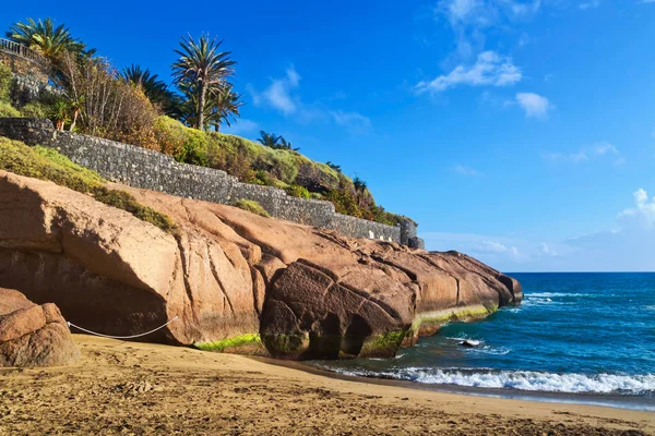 El Duque beach in Costa Adeje in Tenerife — Stock Photo, Image