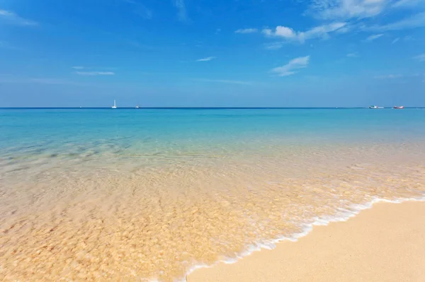 Egzotyczna plaża tropikalna — Zdjęcie stockowe