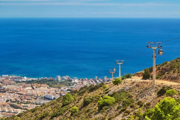 Lanovka nad Costa del Sol — Stock fotografie