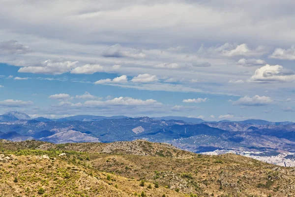 Panoramik manzaralı Costa del Sol 