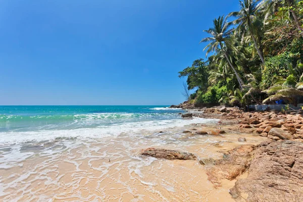 Spiaggia tropicale esotica. — Foto Stock