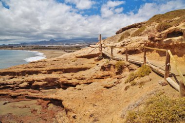 Playa de la Tejita. Tenerife, İspanya