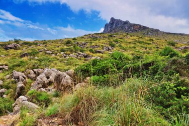 Vadi ve dağlar ile peyzaj, Mallorca