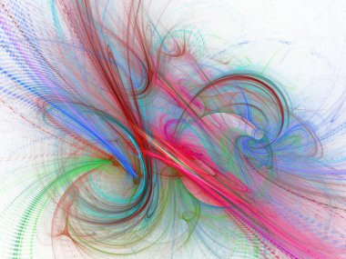 Bilgisayarda oluşturulan sayısal soyut fraktal arkaplan.