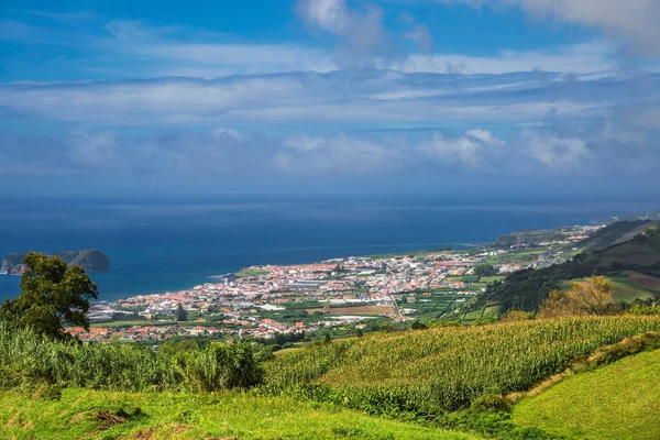 Belo Miradouro Ilha São Miguel Açores Portugal — Fotografia de Stock