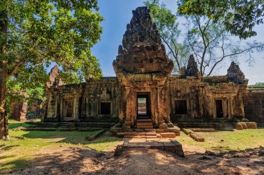 Antik Budist Khmer tapınağı Angkor Wat kompleksi, Kamboçya