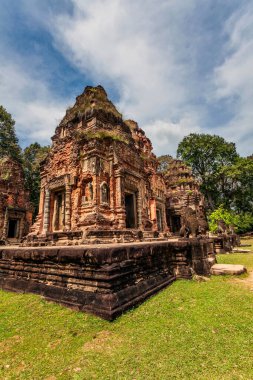 Antik Budist Khmer tapınağı Angkor Wat kompleksi, Kamboçya