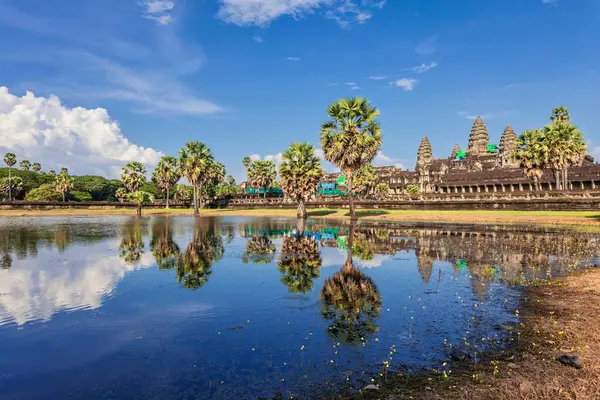 Angkor Wat Tempio Siem Mietere Cambogia — Foto Stock