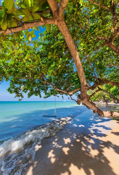 Koh Chang Adasındaki Beyaz Kumsal Tayland — Stok fotoğraf