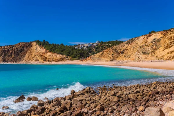 Cabanas Velhas Strand Algarve Portugal — Stockfoto