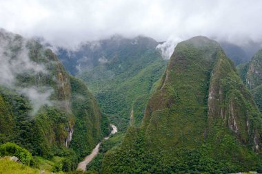 Peru Andes görünümü
