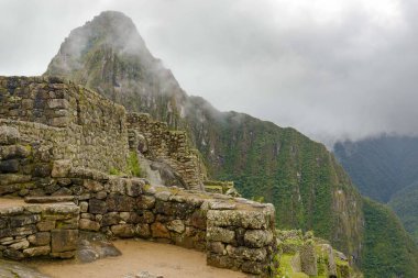 Yağmurlu gün Macchu Picchu, Peru
