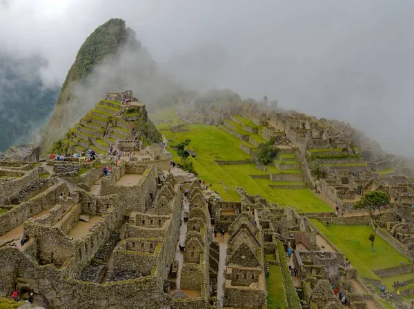 雨の日の Macchu マチュピチュ ペルー — ストック写真