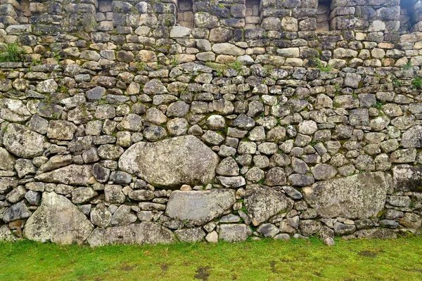 İnka duvarı Peru eski harabeye