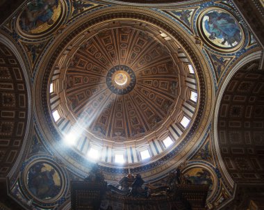 St Peters Katedrali. St. Peter's Bazilikası, Vaticano, İtalya, Roma